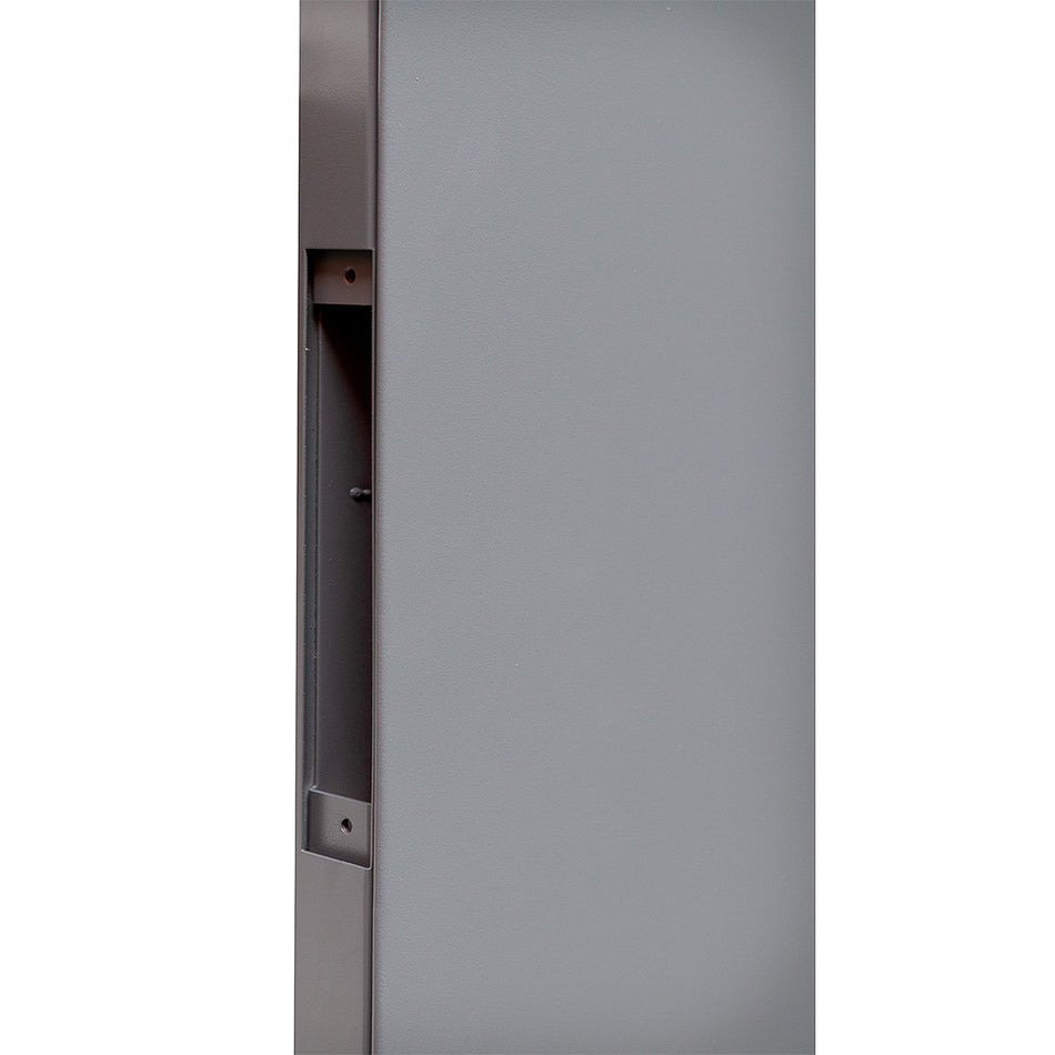 Fire Rated Metal Door Slab with Mortise Lock – Durable & Secure Commercial Solution